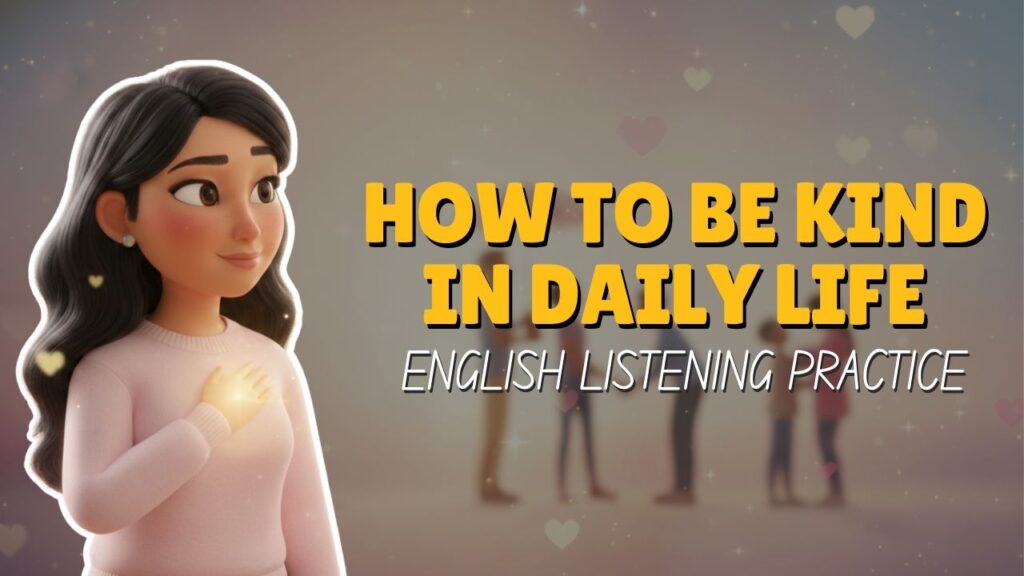 [B1] How to Be Kind in Daily Life