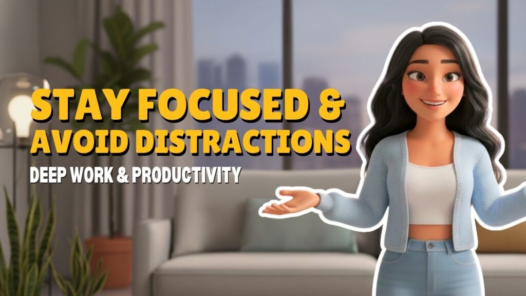 [B2] Stay Focused & Avoid Distractions 🎯